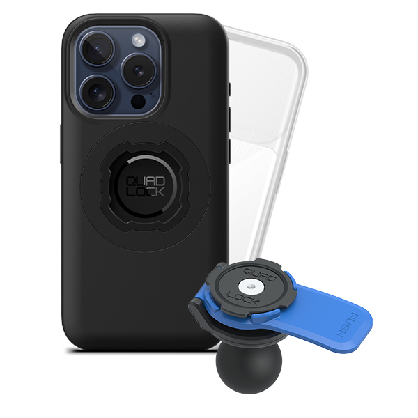 1" Ball Adaptor Motorcycle Kits - iPhone