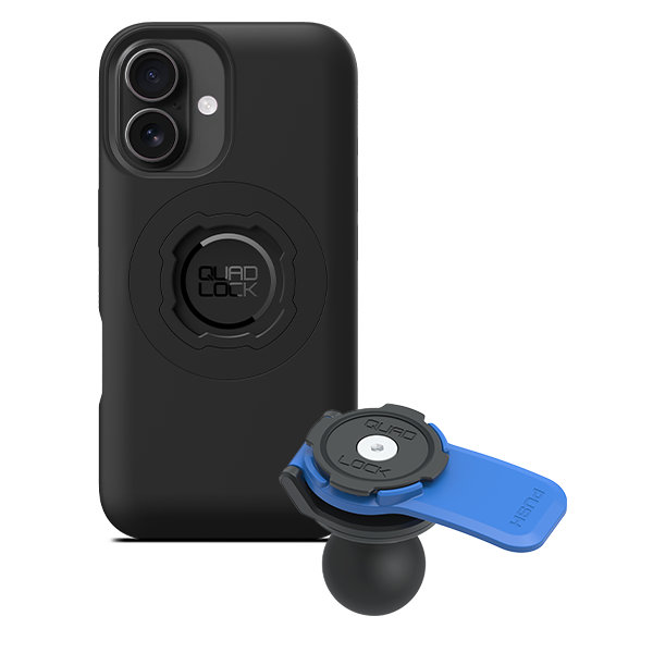 1" Ball Adaptor Motorcycle Kits - iPhone